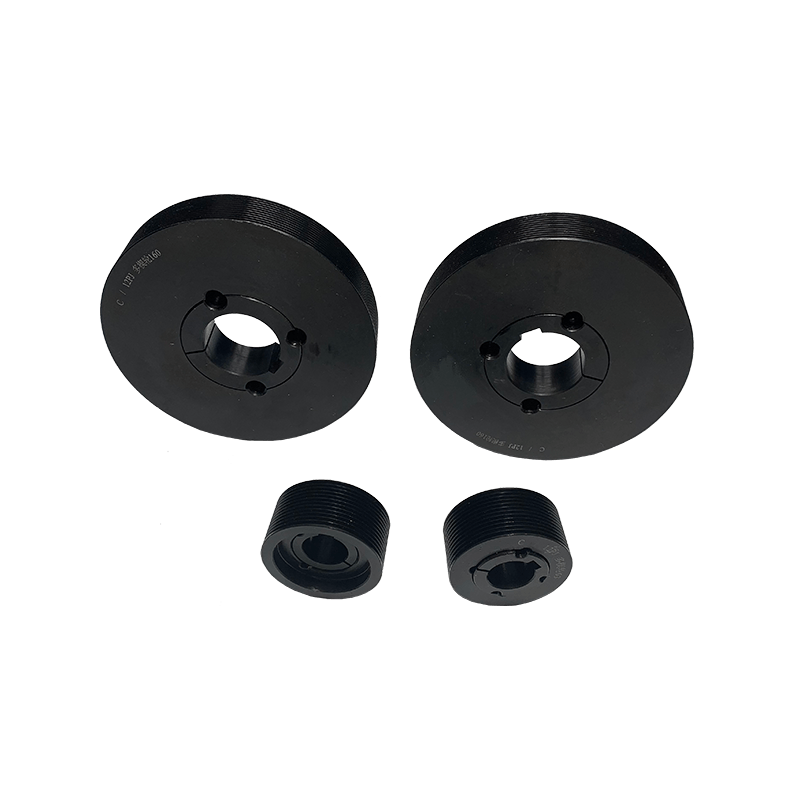 Wear heat-resistant Poly-V belt pulleys