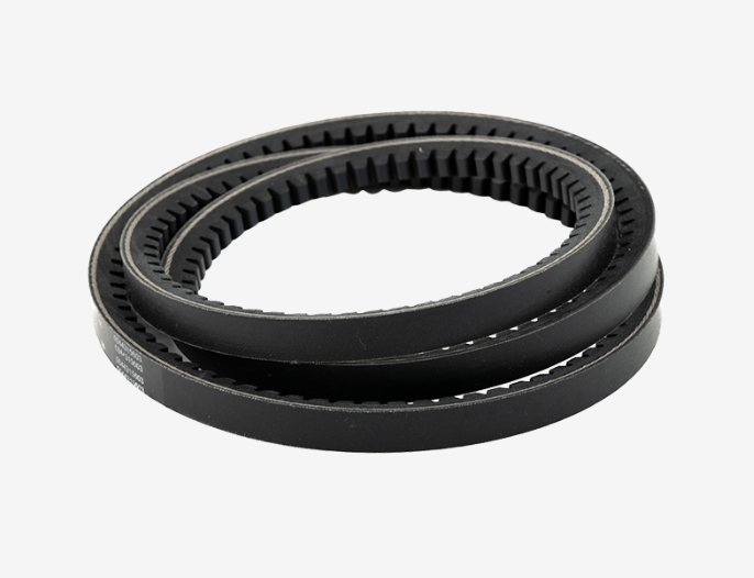 A V-belt for an automotive engine.